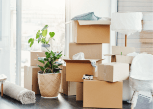 moving boxes storage units